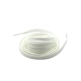 SAFIGLE 2 Paar Fluoreszierende SchnüRsenkel：Leuchtende SportschnüRsenkel FüR Sneakers 100 Cm Lange Ideal FüR NachtaktivitäTen Und Mode Weiß