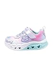 SKECHERS GO GOLF Mädchen Flutter Heart Lights Simply Love Sneaker, Lavendel Multi, 24 EU