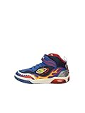 Geox J INEK Boy Sneaker, ROYAL/RED, 30 EU