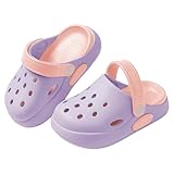 Generisch 2026 Kinderschuhe Eva Oberbekleidung Cartoon Niedliche Baby Zehen Hausschuhe Für Jungen Mädchen (Purple 23 Toddler)