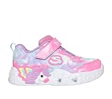 Skechers Mädchen Unicorn Charmer Lil Heart Sparkles Sneaker, Pink Sparkle Mesh Multi Trim, 5 UK Child