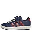 adidas Unisex Kinder Marvel Spider-MAN Grand Court Shoes Kids, Dark Blue/Active Maroon/Off White, 34 EU