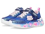 Skechers Mädchen Eternal Heart Lights Sports Shoes,Sneakers, Navy, 28 EU