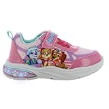Leomil Paw Patrol Schuhe Mädchen Blinkschuhe Kinder 24, Ideal for Schule und Freizeit, Rosa