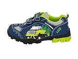 Lico Jungen Monstertruck V Blink Sneaker, Marine Lemon, 32 EU