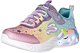 Skechers Mädchen Unicorn Dreams Sneaker, Purple Textile Multi Trim, 28 EU