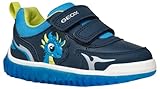 Geox Baby-Jungen B LIGHTYLOO Boy A Sneaker, Navy/Bluette, 23 EU