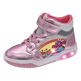 Chicco, Kinderschuhe mit Lichtern, Sneaker mit Bunten Lichtern in der Sohle, mit Doppeltem Klettverschluss, Schuhe für Mädchen und Jungen, Italienisches Design, Designed in Italy