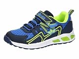 Lico Blinky Boy Blinkschuhe, Blau/Marine/Lemon, 29 EU