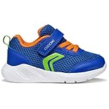Geox Baby Boy B SPRINTYE Boy C Sneakers ROYAL/ORANGE 25_EU