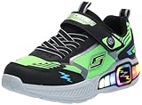 Skechers Light Storm 3 Sneaker für Jungen, Schwarz/Limettengrün, 29 EU