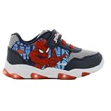 Leomil Spiderman Schuhe Kinder Jungen, Blau, EU 27
