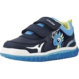 Geox B LIGHTYLOO Boy A Sneaker, Navy/Bluette, 26 EU
