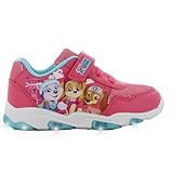 Leomil Paw Patrol Schuhe Mädchen Blinkschuhe Kinder 29, Ideal for Schule und Freizeit, Rosa