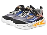 Skechers S-Lights: Flex-Glow Ultra 400139N-BKSL, Boy Sneakers, Grey, 22 EU
