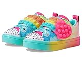 Skechers Unisex-Child Twinkle Toes TWI-Lites 2.0-Heart Pops Sneaker, Mehrfarbig/Meereswellen (Ocean Tides), 12.5 Little Kid