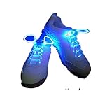 VALICLUD 4paar Led Leuchtende Schnürsenkel Blinkende Schnürsenkel Gemischte Farben Set Schuhzubehör Leuchtend Für Erwachsene Party Outdoor Aktivitäten