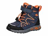 Lico Jungen Unisex Kinder Snow V Blinky Blinkstiefel, Marine/Orange, 30 EU