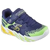 Skechers S-Lights: Flex-Glow Bolt 400138L-NVMT, Boy Sneakers,Sports Shoes, Navy, 30 EU