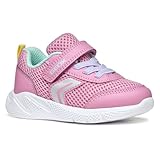 Geox Baby - Mädchen B Sprintye Girl D Sneaker, Pink, 23 EU