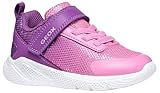 Geox Baby - Mädchen B Sprintye Girl Sneaker, Pink, 23 EU